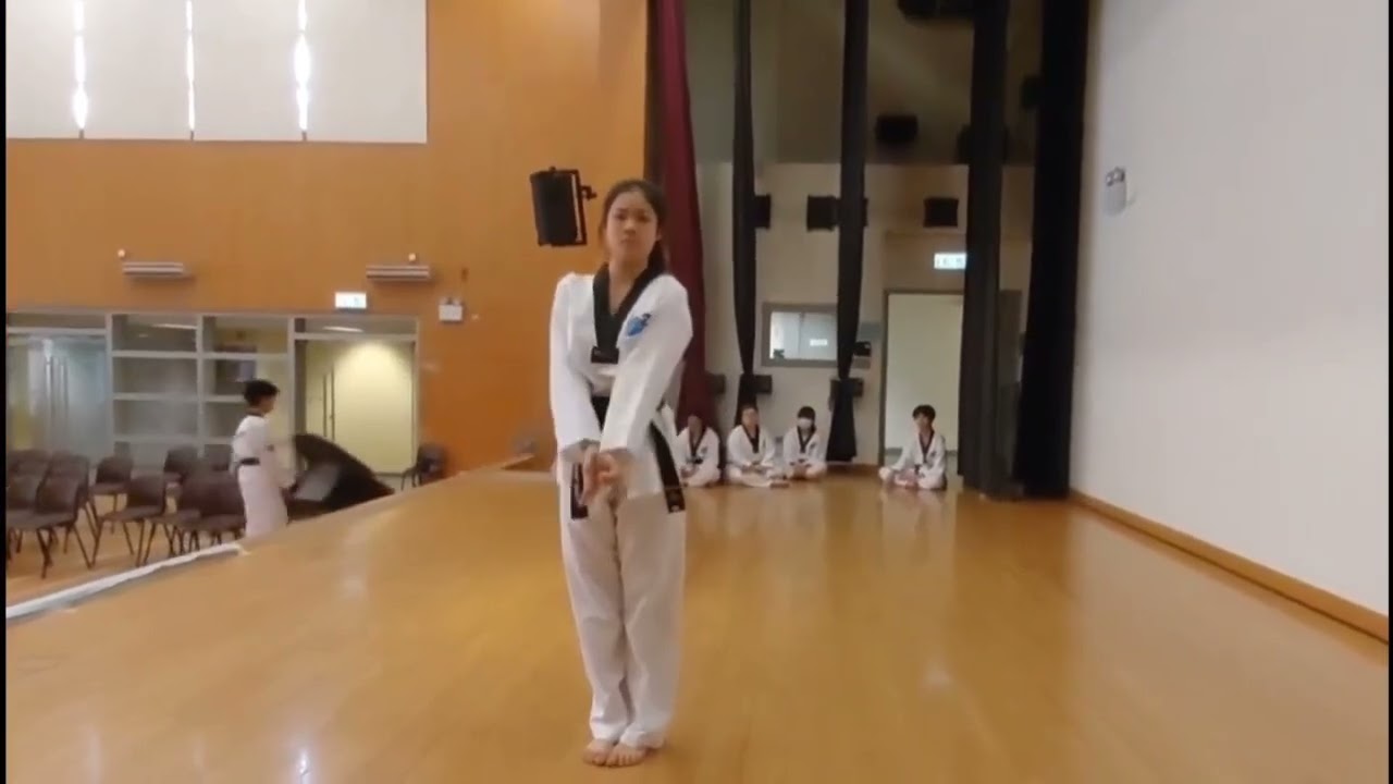 劉卓靈師範 - 承跆拳道 Taekwondo Sense ,油塘社區會堂 ,2024.03.24 (BGM：Hawaii Five-O)