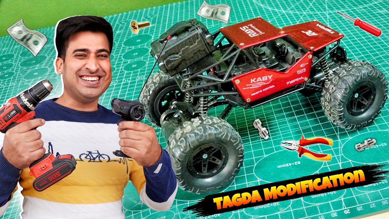 Rc Car Me Tagda Modification Kar Diya Or ₹10000 Bachaye 🤑 || Mr Toyz