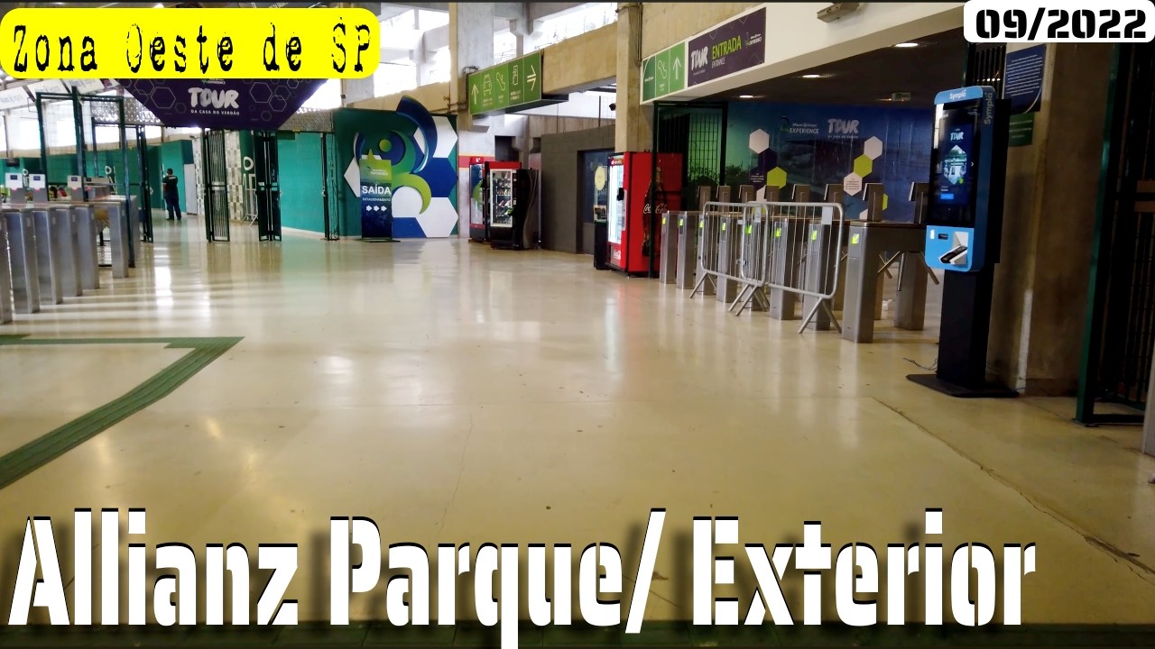 Conhecendo os arredores do allianz Parque zona oeste de SP.