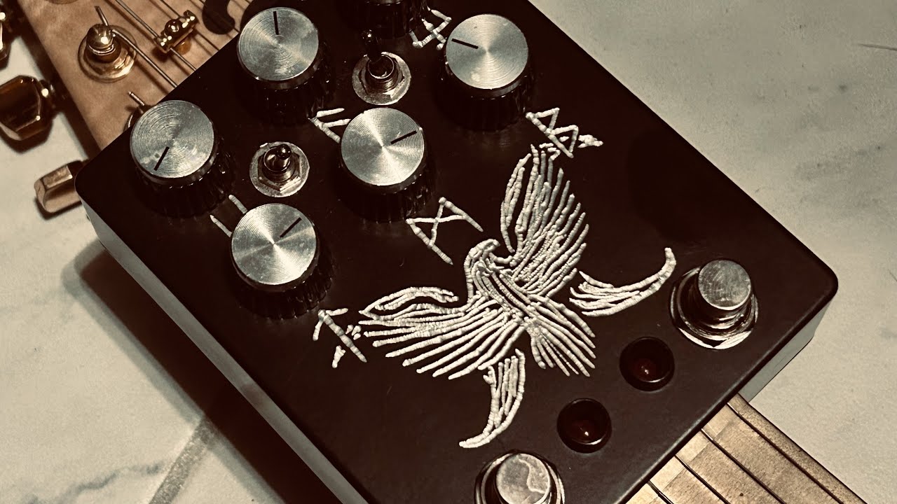 Fretless Guitar + Blackhawk Amplifiers Mjolnir FET Preamp Pedal