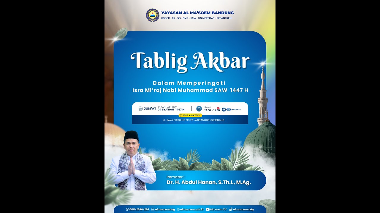Peringatan Isra Mi'raj Nabi Muhammad 1447 H