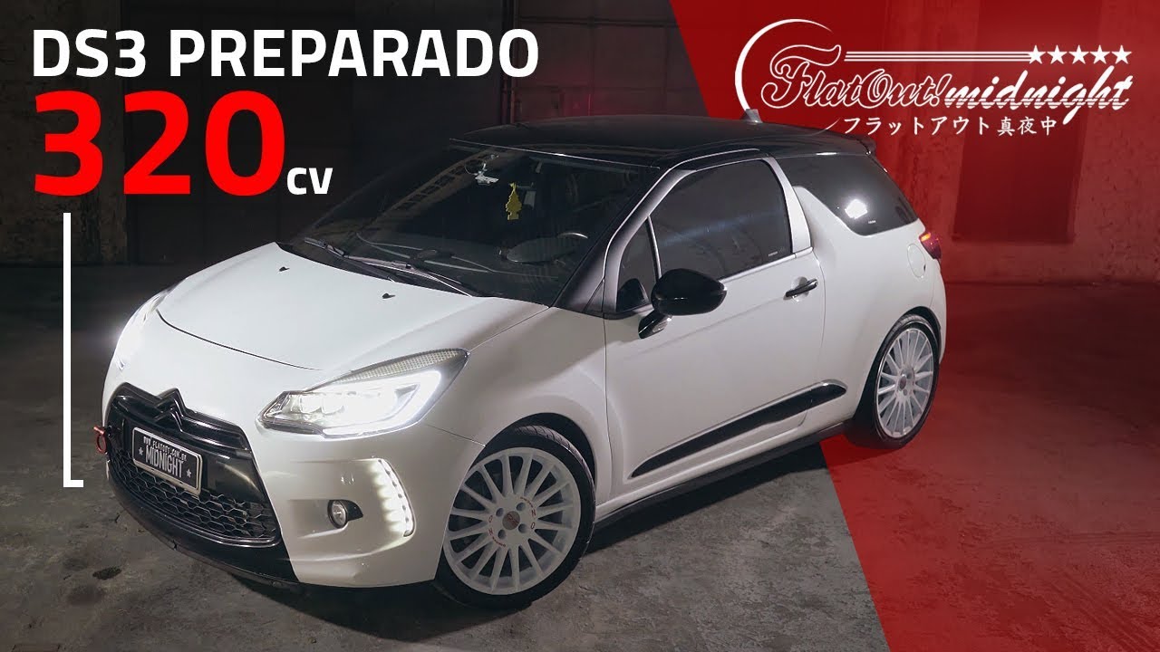 CITROEN DS3 PREPARADO: DOBRO DA POTÊNCIA (320 CV) + INJEÇÃO WMI ÁGUA E METANOL!!
