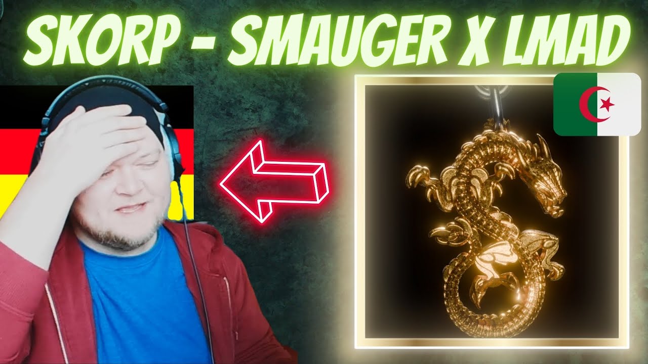 🇩🇿 SKORP X LMAD - SMAUGER | German rapper reacts