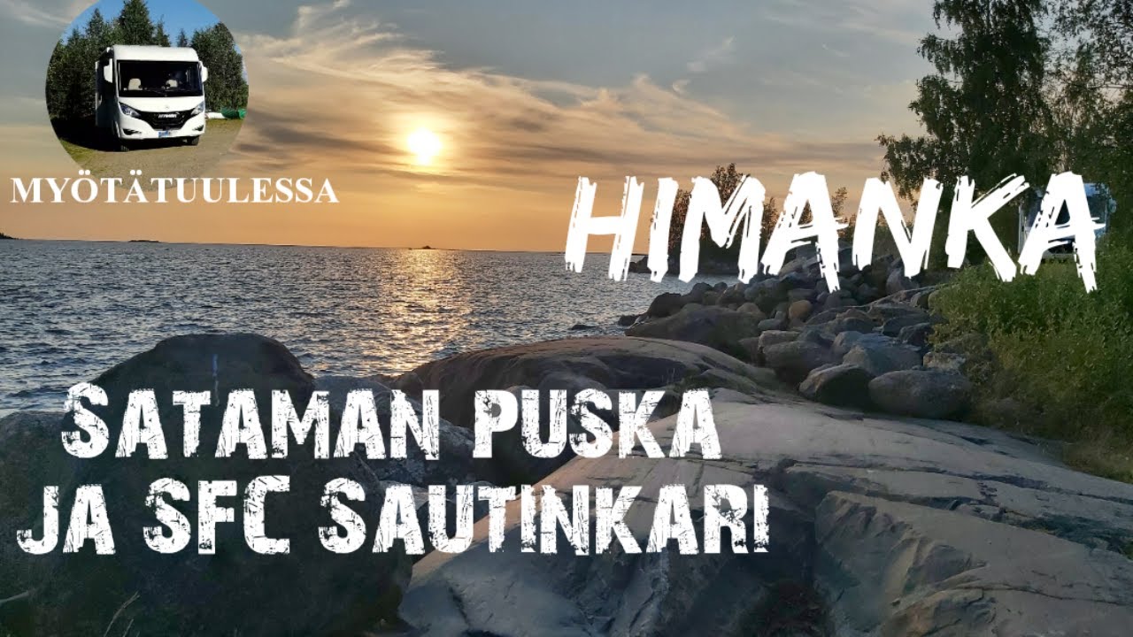 Karavaanarin lomailua Himangalla