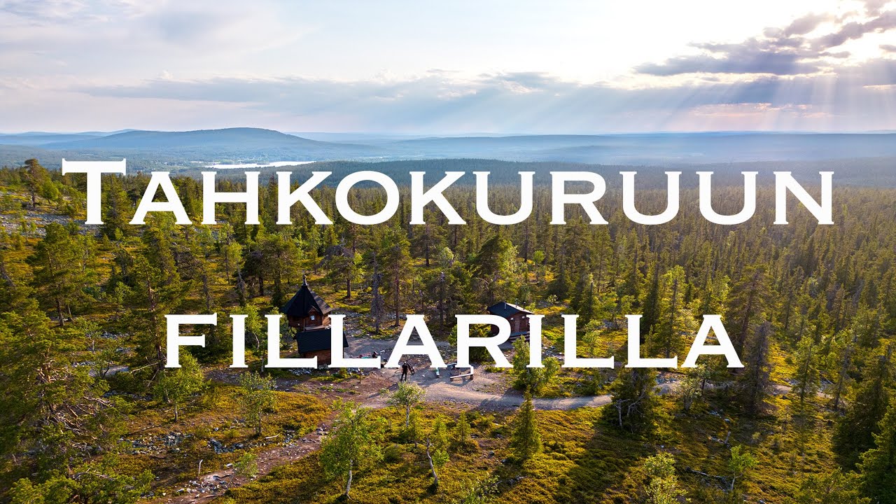 Lämmin iltalenkki Ylläksellä