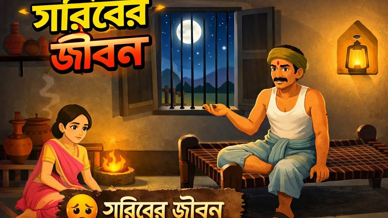 অলস মতিনের বাস্তব জীবন | গ্রামের চেয়ারম্যানের দুই নাম্বারি ফাঁস | বাংলা গল্প