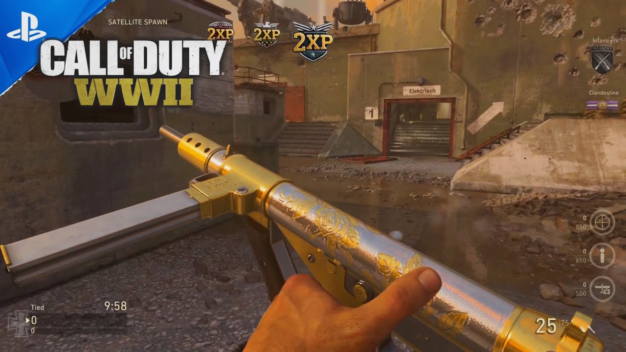 Call of Duty WW2 : Multiplayer Team Deathmatch Gameplay (1080p60FPS) IN 2023
