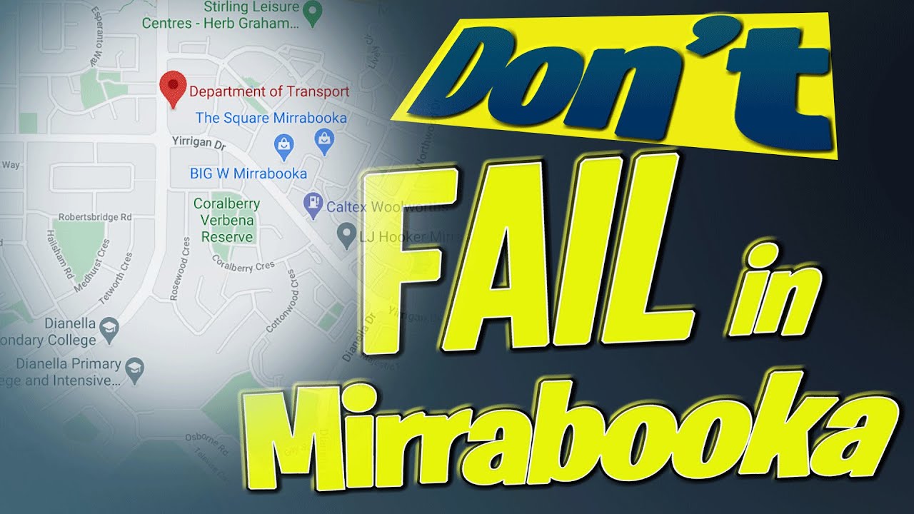 DON'T fail PDA in Mirrabooka