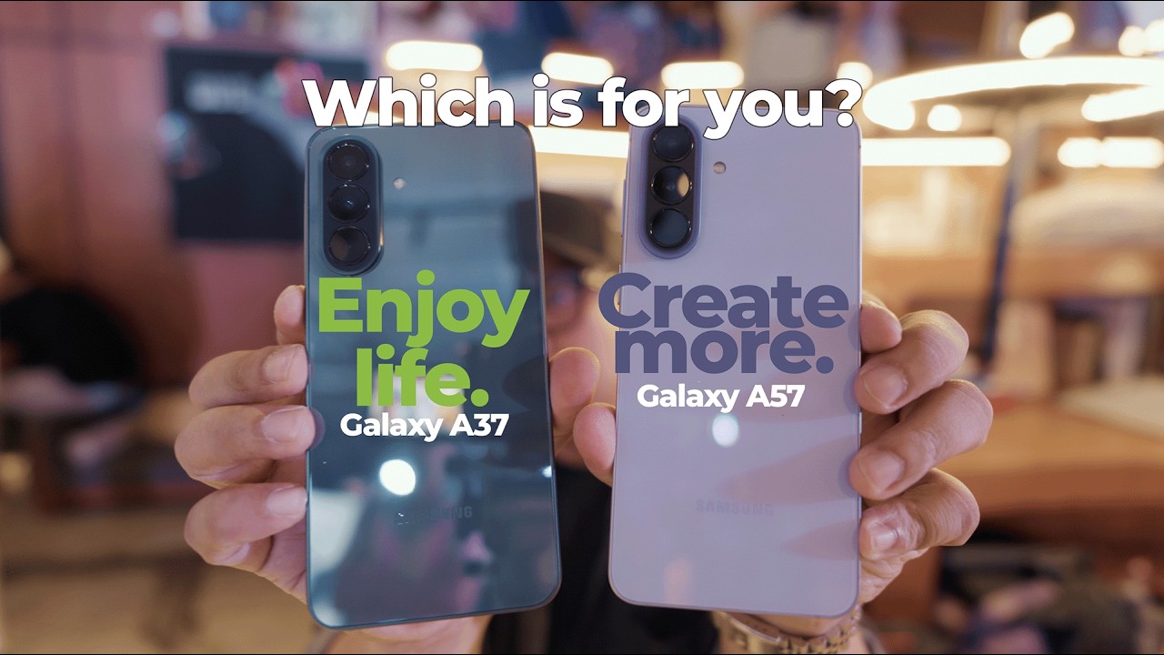 Первый взгляд на Samsung A37 и A57 и вот что я узнал.