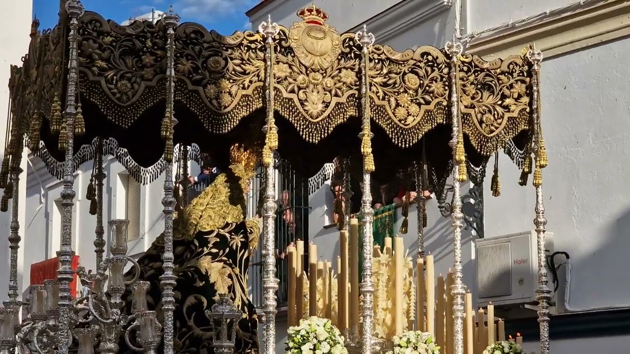 Salida de la Virgen De Las Angustias(Alcalá Del Rio) (Tarde) 2022
