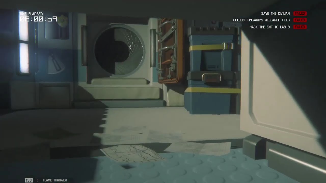 Alien isolation, a few jumpscares