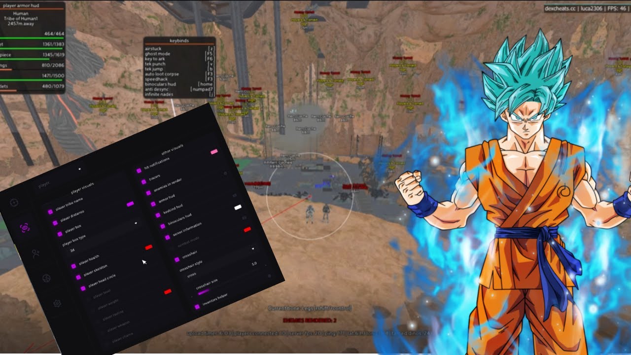 MESHING EZ UW WITH DEX | Ark Survival Ascended Cheat/Hack | Best client in 2025