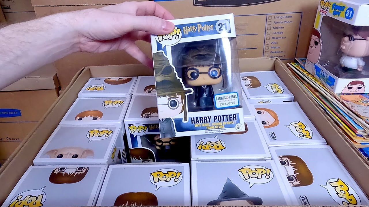 Today Was Difficult! The Harry Potter Funko Pops were Found - 9000+ Funko Pop Collection Tour #16