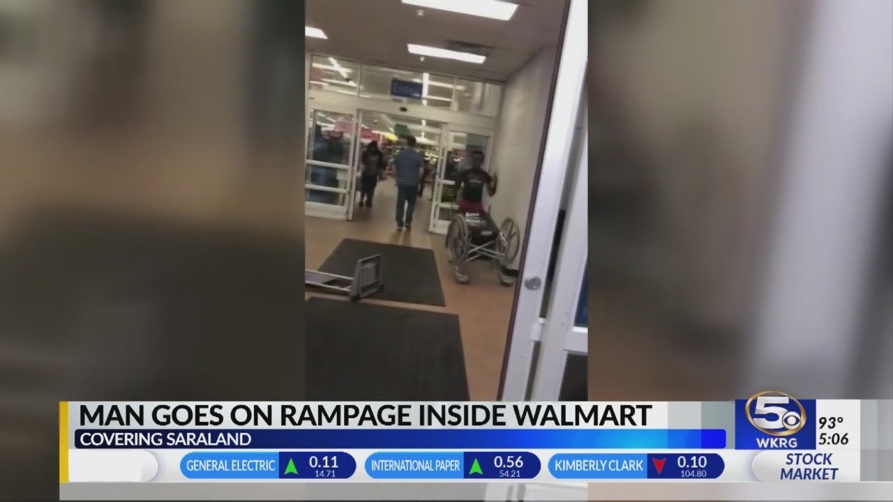 Saraland Police investigating Walmart rampage caught on camera