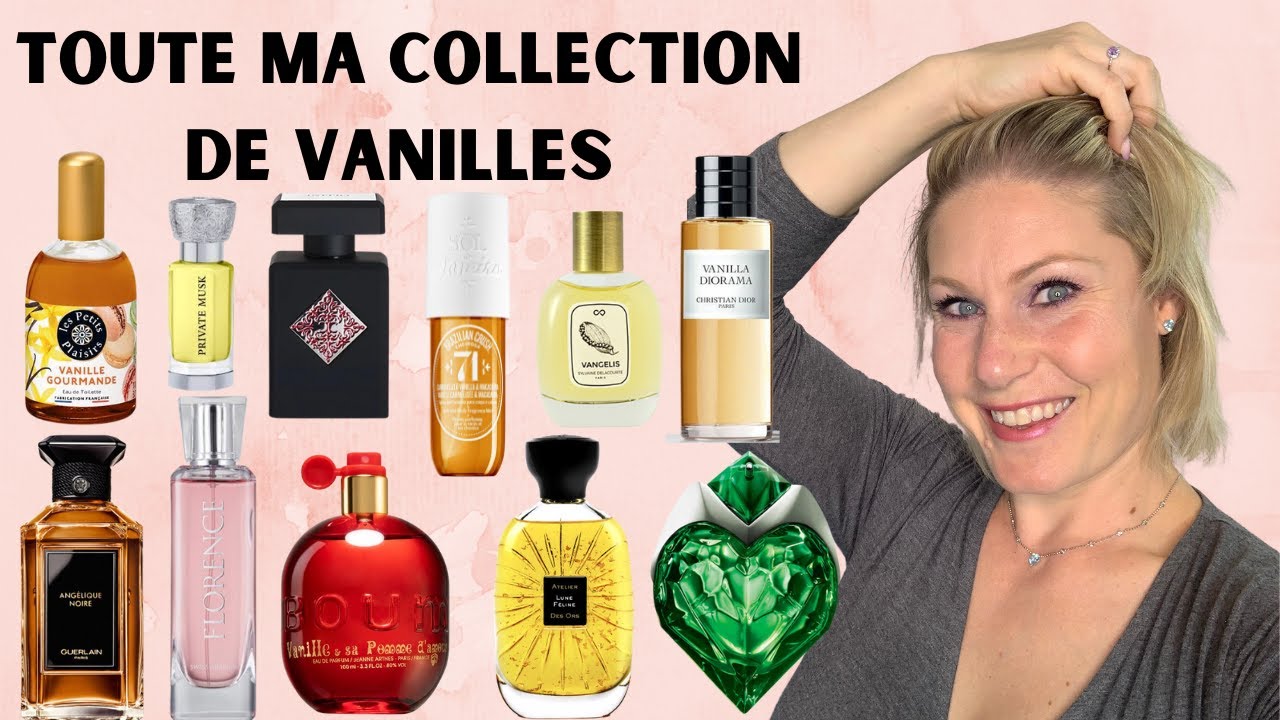 MES 40+ PARFUMS A LA VANILLE 🍦Je vous montre toute ma collection: petits & gros budgets 😍