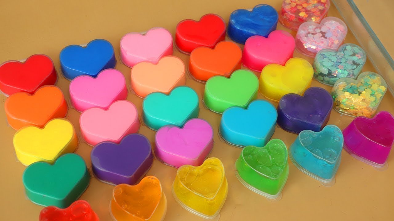 Mixing”Rainbow” Eyeshadow and Makeup,parts,glitter Into Slime!Satisfying Slime Video!★ASMR★