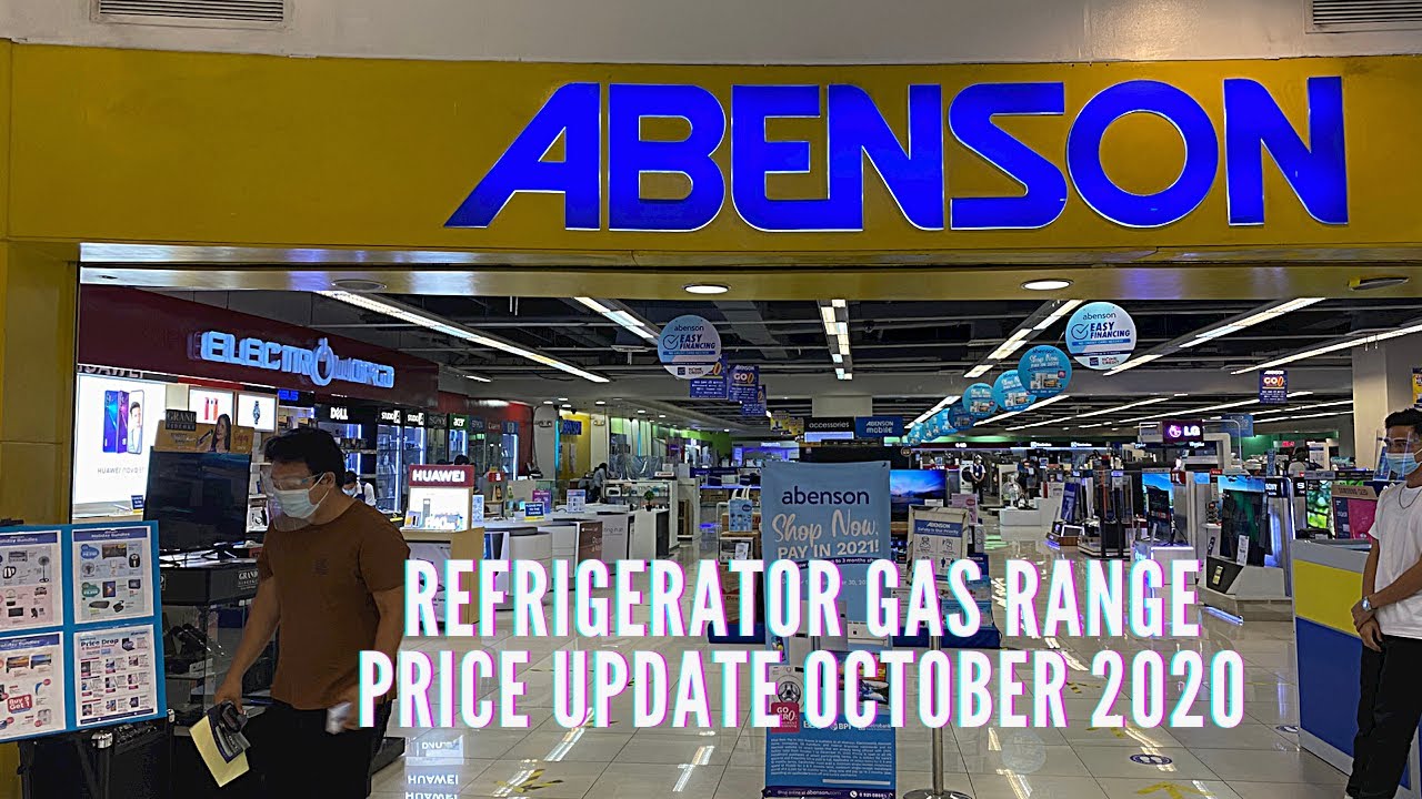 Abenson Appliances and Prices 2020 l Refrigerator and GAS RANGE