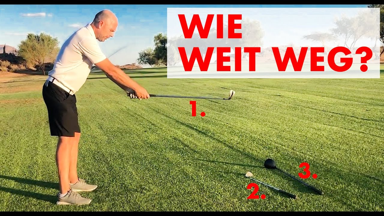 So findest Du bei jedem Schläger den richtigen Abstand zum Ball