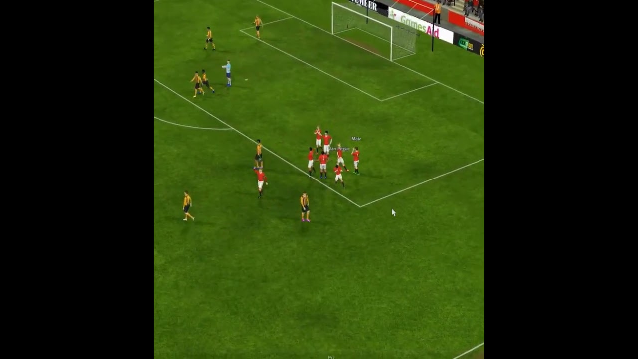 Cudowny gol Robina Van Persiego #footballmanager #guinnessworldrecords #MUFC #manchesterunited