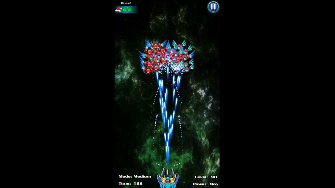 Alien Shooter Level 90 - Campaign - Medium #GalaxyAttack #AlienShooter