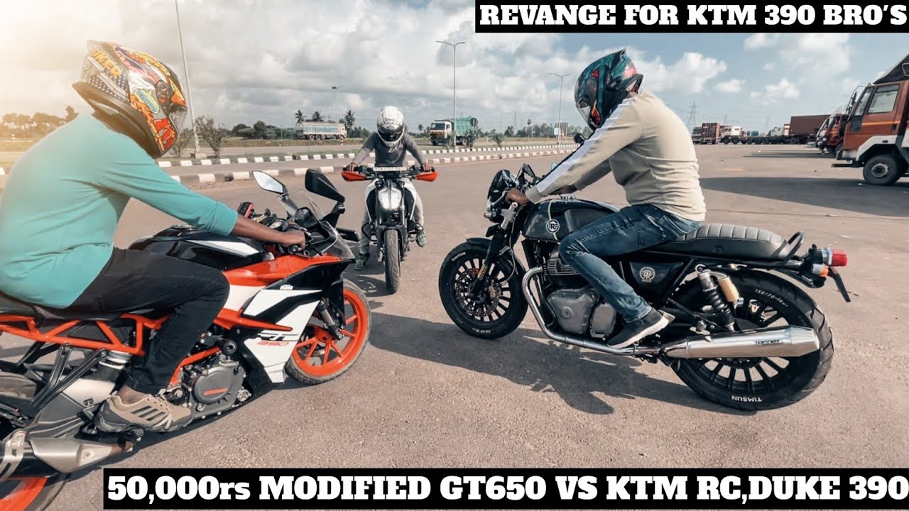 😡Modified GT650 to Rescue  🔥| REVENGE on KTM DUKE, RC390| TAMIL | SOUL RIDER