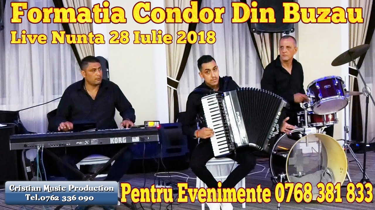 Formația Condor Din Buzău - Program Instrumental - Hore și Sârbe Live Nuntă  (Videoclip HD)