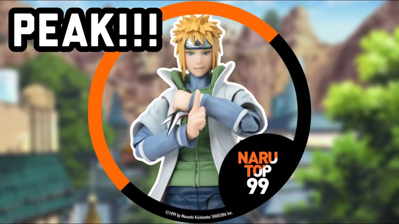 SH Figuarts Naruto Shippuden NaruTOP99 Minato Namikaze Action Figure Review Tamashii Nations BANDAI