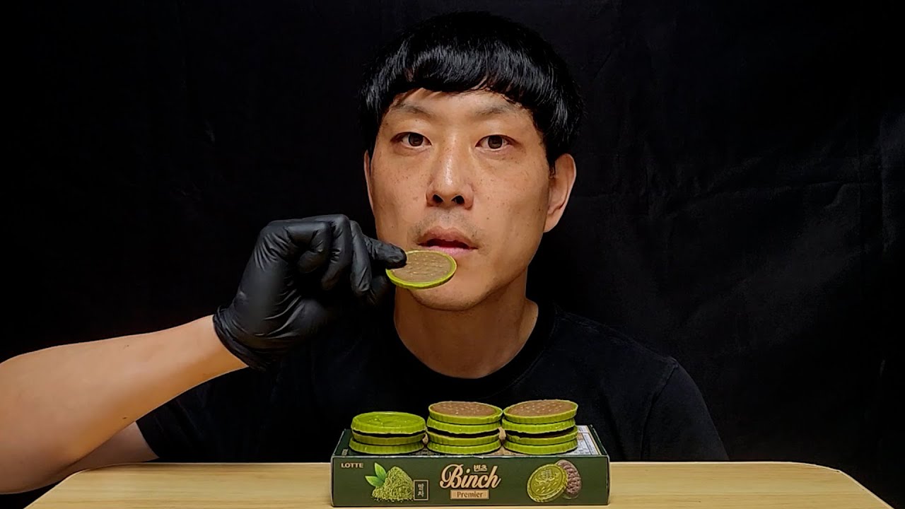 MA tcha (말차) binch 를 먹는 JUBOGYU 의 ASMR