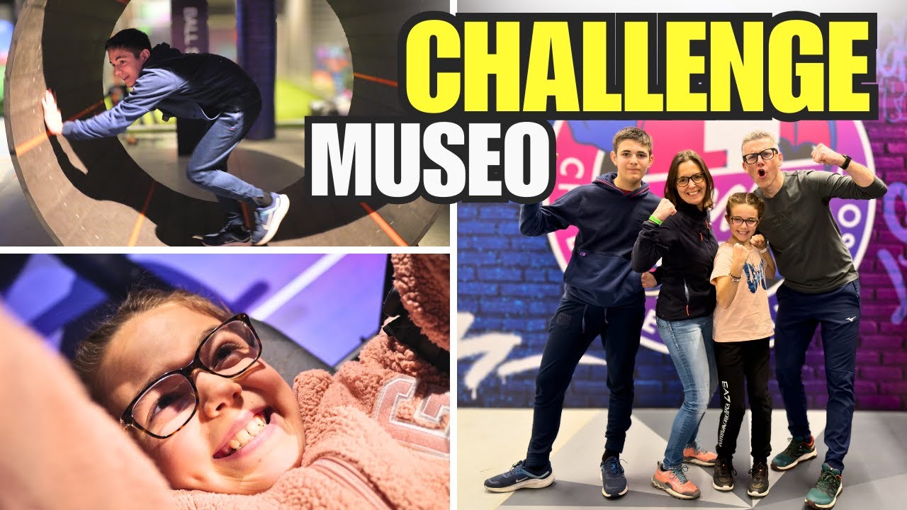 ANDIAMO al MUSEO DELLE SFIDE: Challenge Museum VLOG
