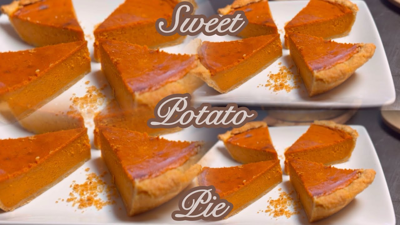 Just Like MAMA MADE  IT #southern #sweetpotatopie #eatathomeck