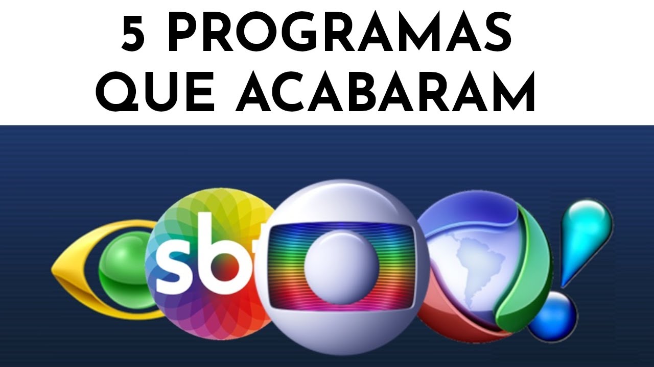 5 Programas de Televis&atilde;o Que Acabaram em 2021