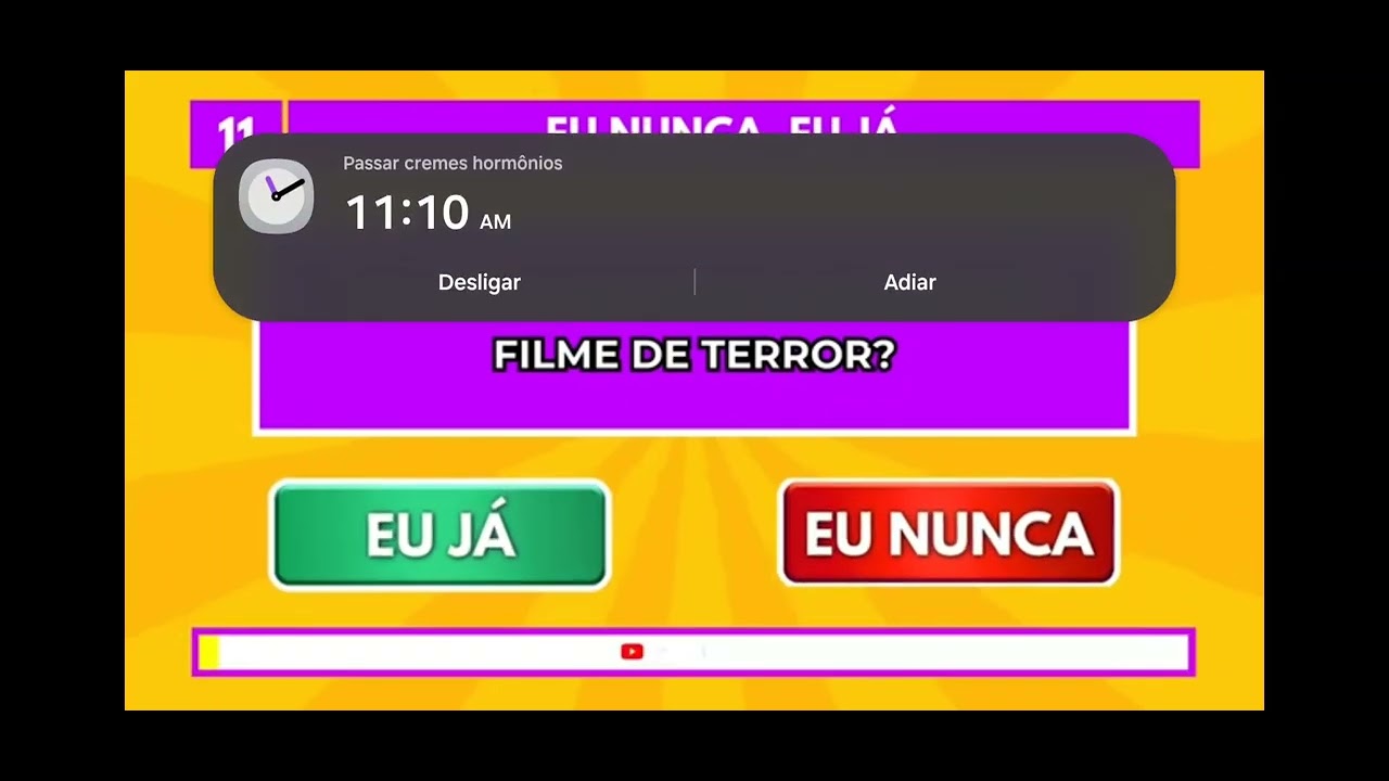 Quiz para mim😁❤️ sim ou nao nao vale mentir!