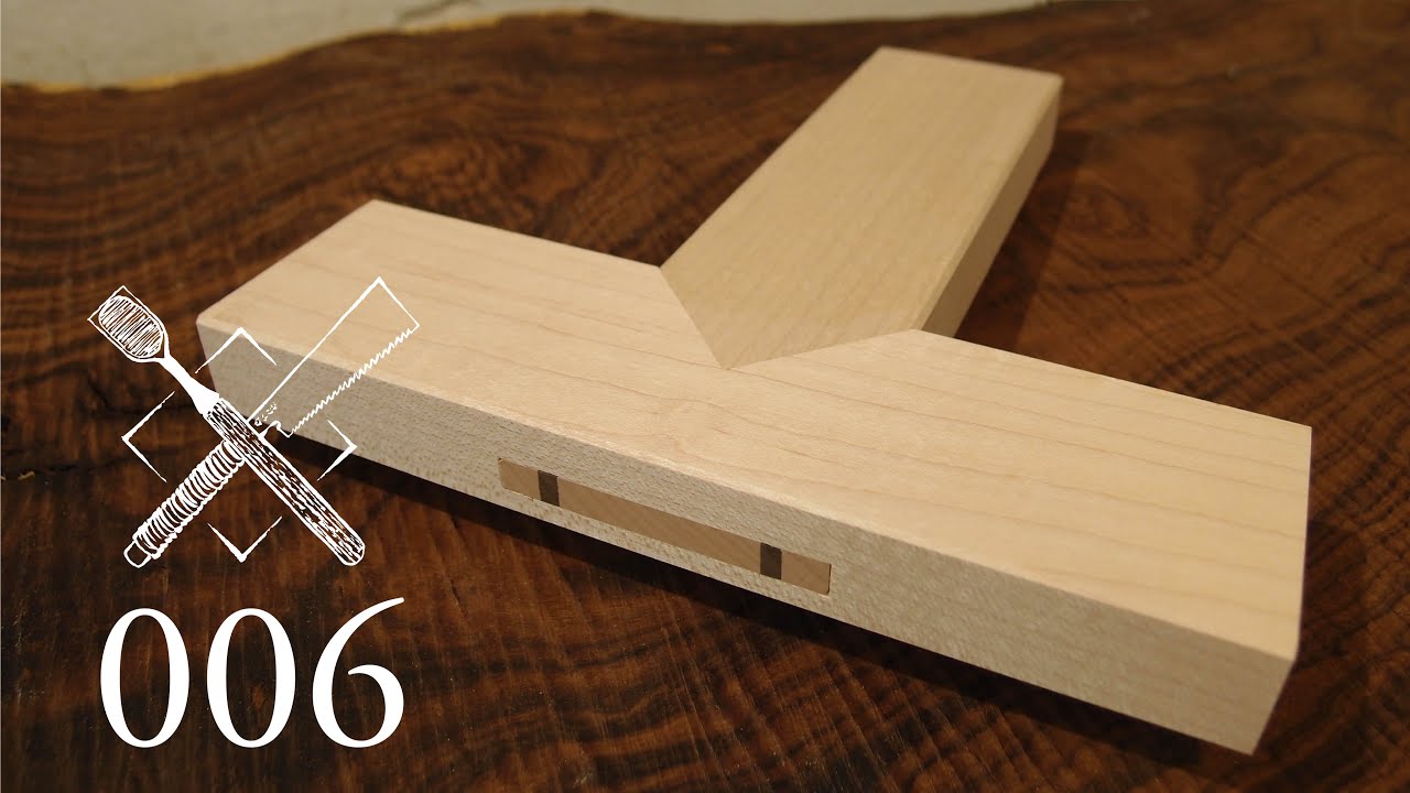 Joint Venture Ep. 6: Through tenon with sword tip miter (Chinese Joinery)