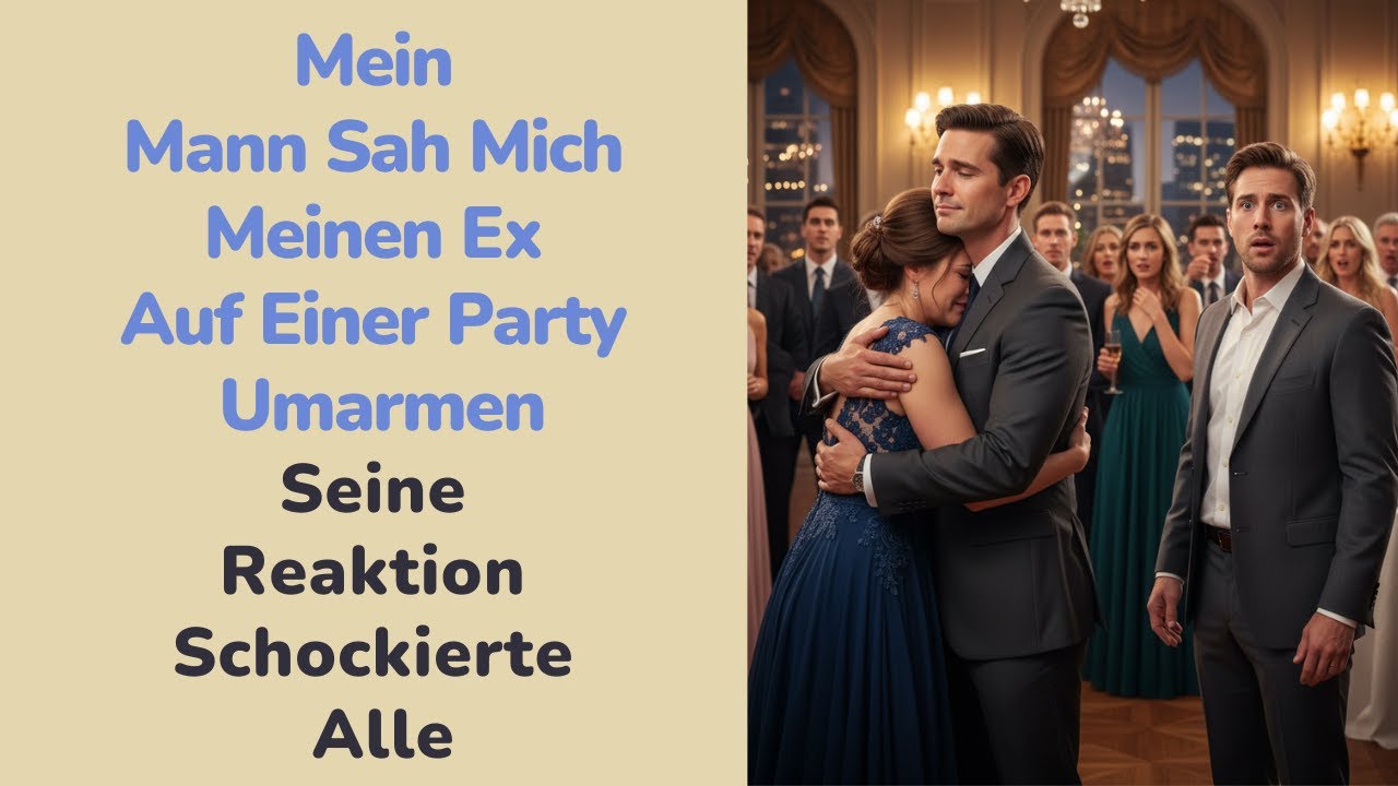 Mein Mann sah mich meinen Ex auf einer Party umarmen – seine Reaktion schockierte alle