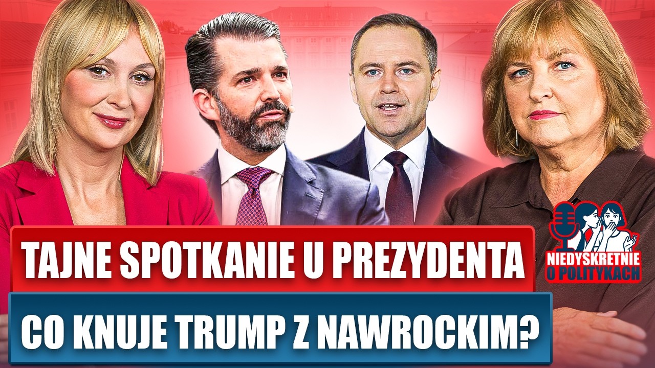 UJAWNIAMY Z KIM SPOTKAŁ SIĘ DONALD TRUMP Jr. W POLSCE! | Miziołek & Olczyk
