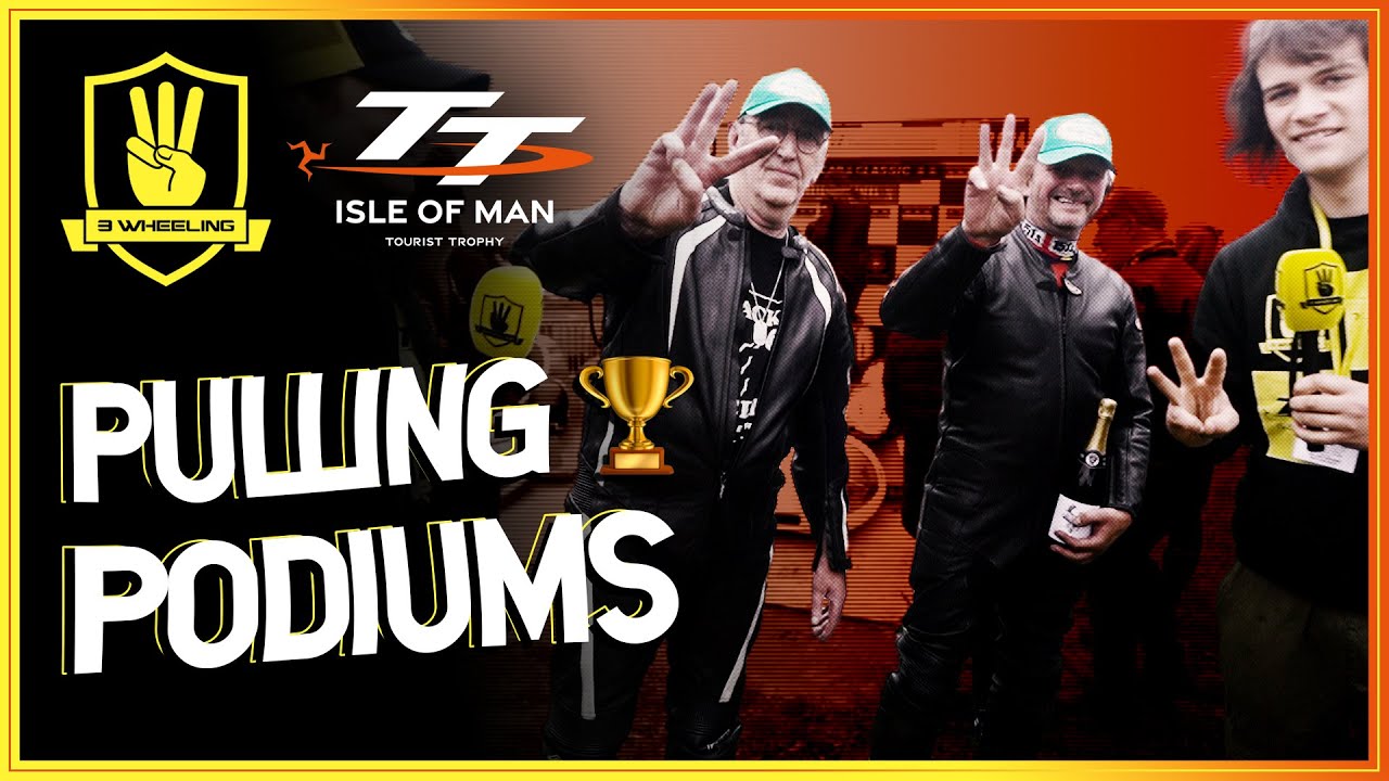 PULLING PODIUMS 🏆 Tony Thirkell & William Moralee on a 1070 MRE BMW on form at the 2024 Pre-TT 🇮🇲