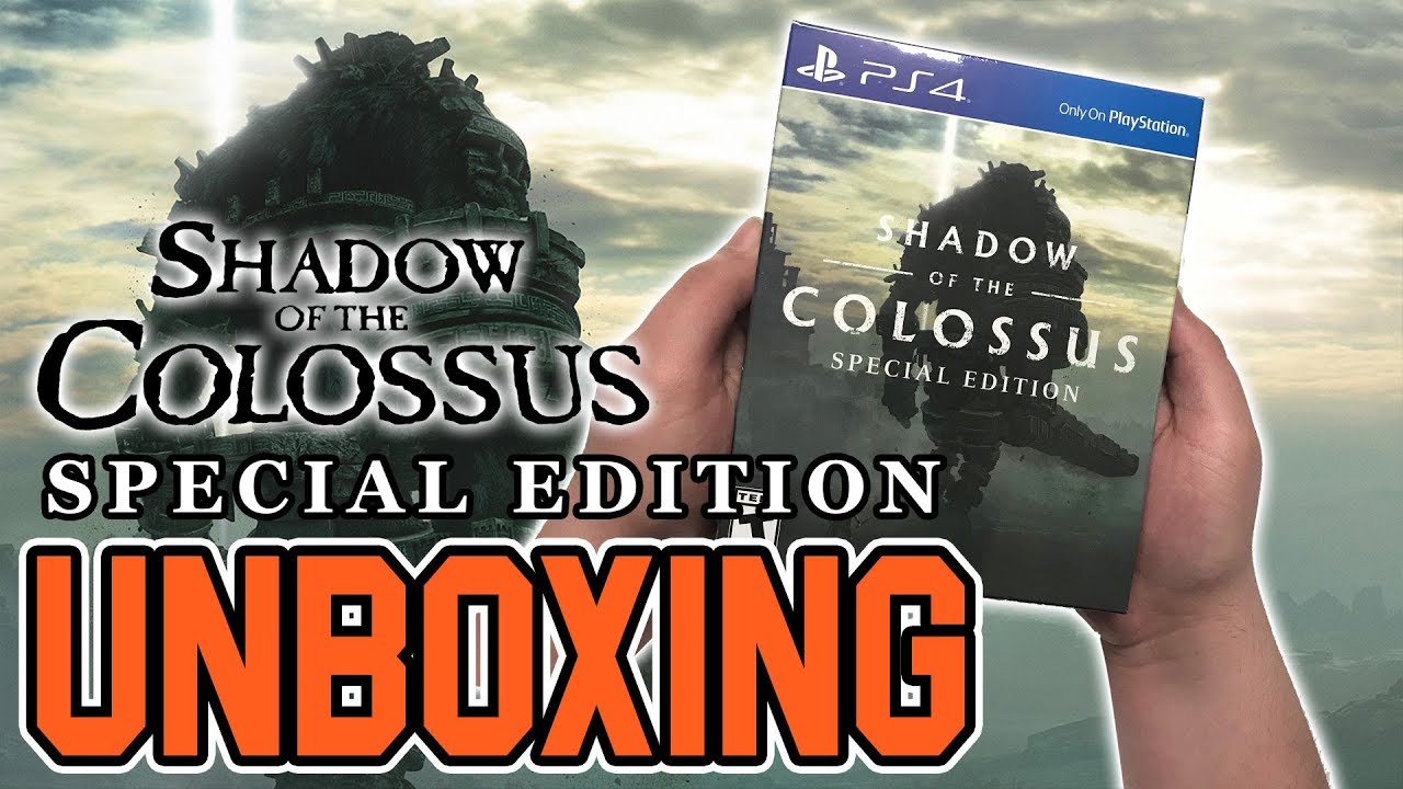 Shadow of the Colossus Special Edition (PS4) Unboxing !!