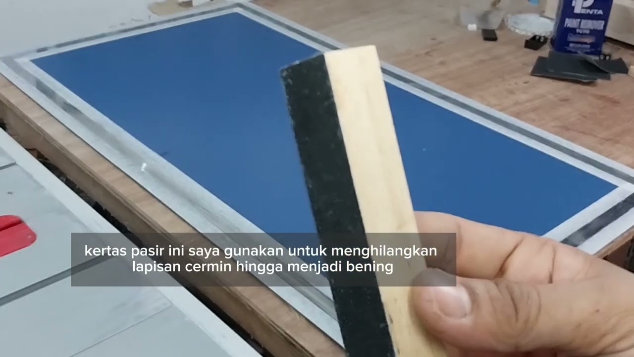 Membuat Cermin Lampu LED Dengan Saklar Sentuh