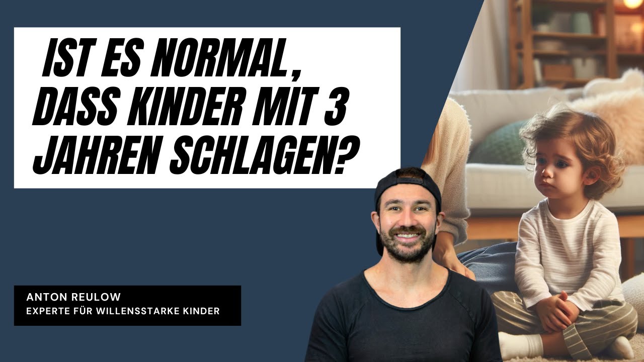Ist es normal, dass Kinder mit 3 Jahren schlagen?