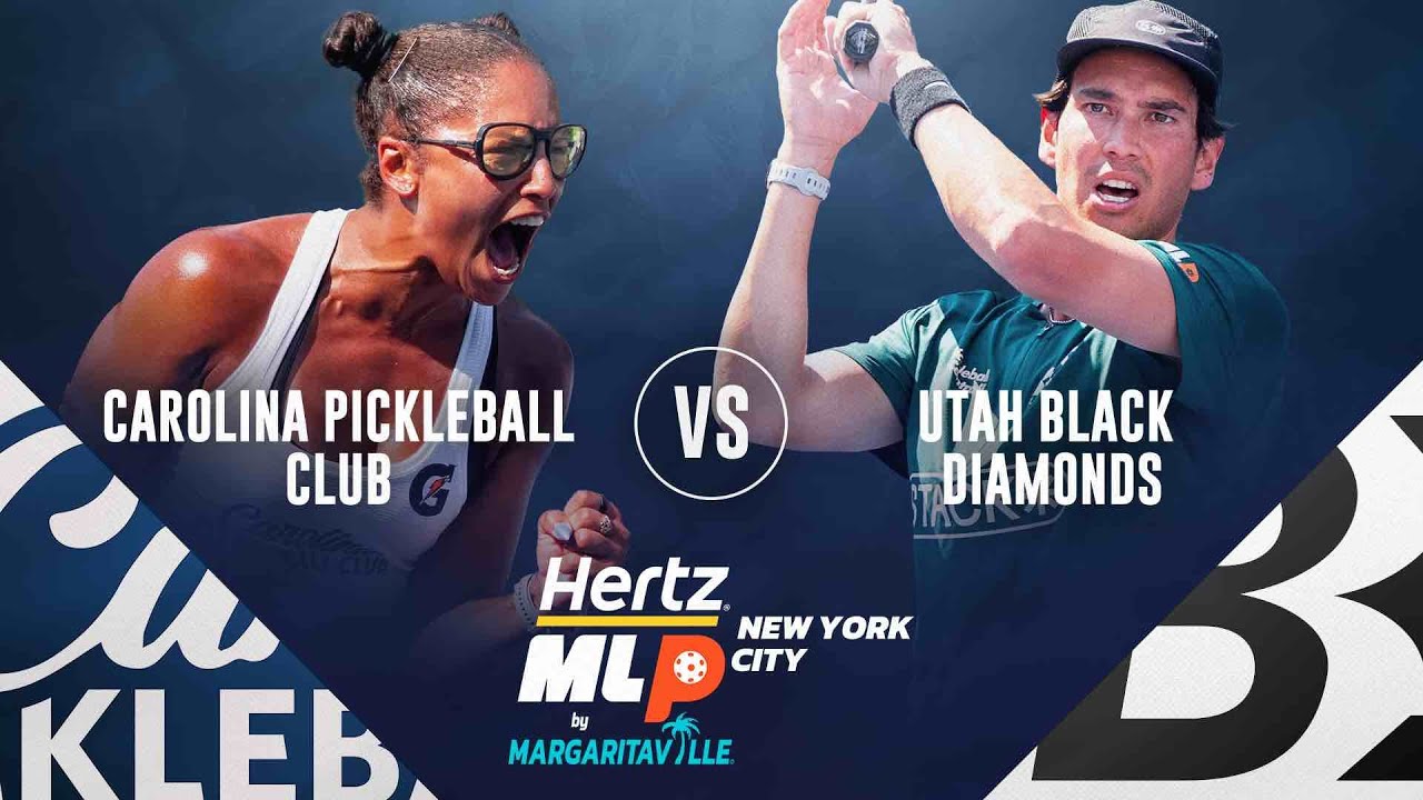 Carolina Pickleball Club vs. Utah Black Diamonds | Premier Level | Hertz MLP NYC 2024