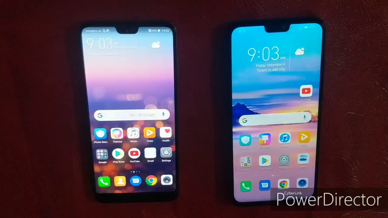 Honor 8x vs Huawei p20 pro