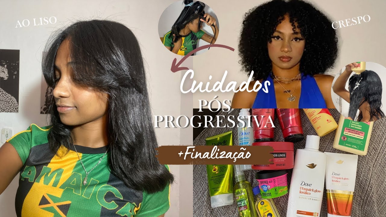 CUIDADOS COM MEU CABELO ALISADO + FINALIZAÇÃO (cabelo pós química) 💕