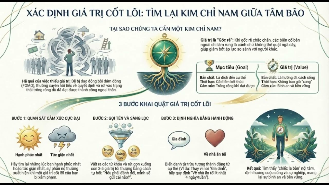 Gửi những ai đang mông lung: Làm sao để vững vàng trước mọi sóng gió?