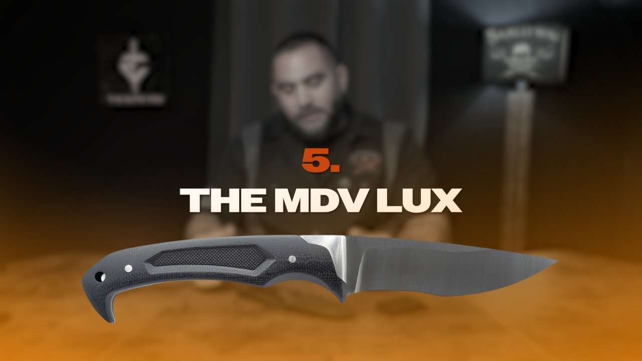 The MDV LUX│Premium Fixed Blade Version of the MDV Plus One EDC Knife by @Skallywagtactical