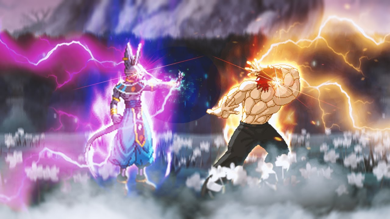 God of Destruction Beerus/Bills vs Yujiro Hanma. Dragon Ball Super vs Baki the Grappler! Anime MUGEN
