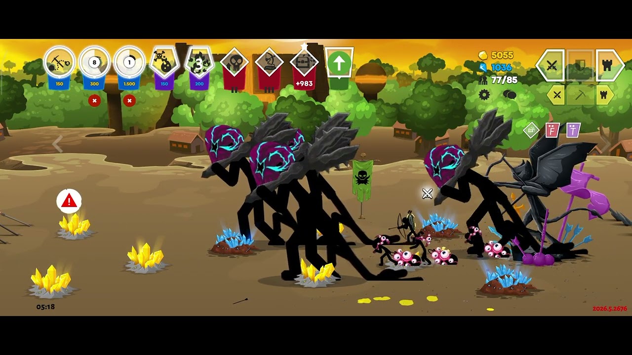 Stickwar stickman saga online War Game 12 03 2026