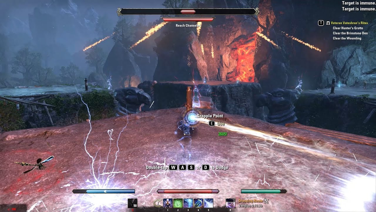 ESO: Veteran Vateshran Hollows (Hunter's Grotto/Green Portal)