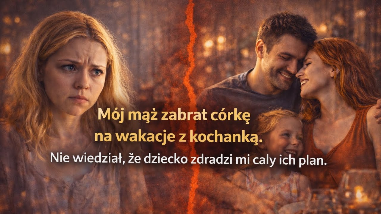 🔺CAŁA HISTORIA🔺 Mój mąż zabrał córkę na wakacje z kochanką. Nie wiedział, że dziecko zdradzi mi cały