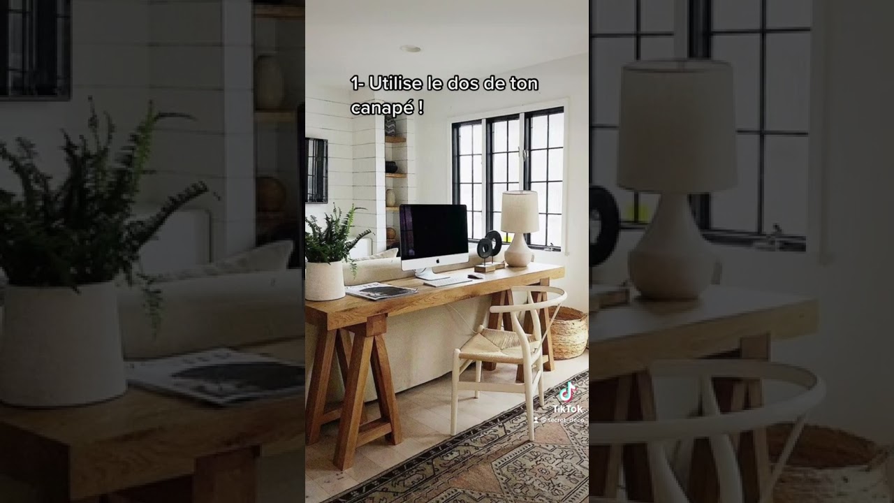 Tous mes conseils pour cr&eacute;er un espace bureau chez toi 👌🏽
