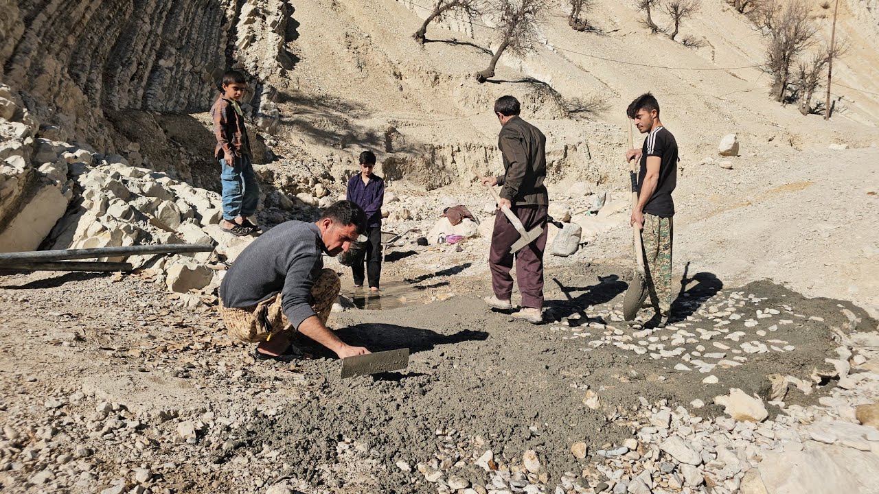 Villagers Unite! 🚧 Fixing the Broken Road to Our Mountain Home Together 🤝🏘️